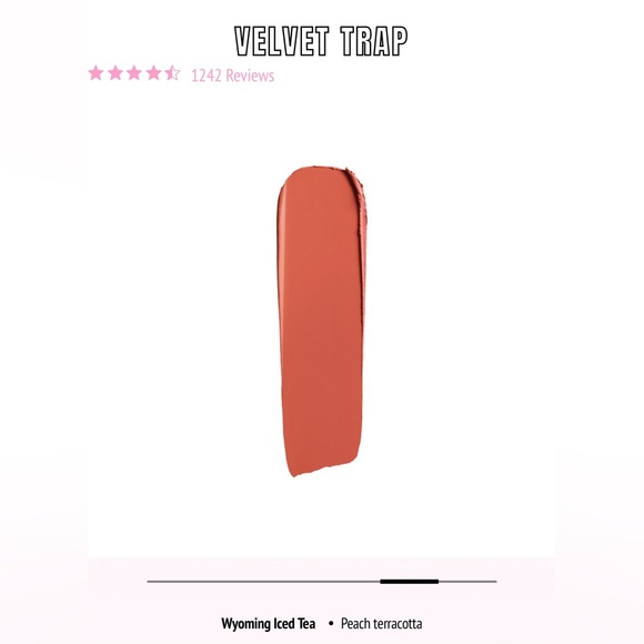 Jeffree Star 🌟 Velvet Trap Lipstick- Wyoming Iced Tea BNIB - Picture 5 of 5